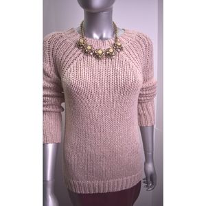 Ann Taylor BLUSH KNIT SWEATER